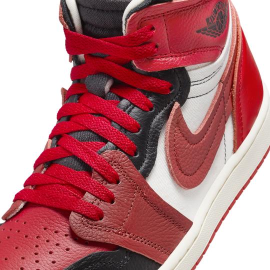 FB9891-600 Nike Air Jordan 1 High MM Sport Red Black Sail Dune Red (Women's)
