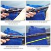 Compatible Wiper Blade Rubber Strip for 2015 GAC Honda Odyssey, 5th Generation, 17".