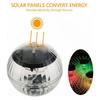 Solární plovoucí světla Bazén Vodotěsná LED Solární energie Měnící barvy Voda Drift Lampa Pro Akvárium Jezírko