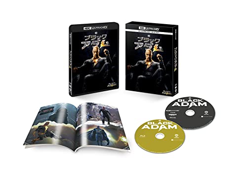 

(First Press Edition) Black Adam (4K ULTRA HD & Blu-ray Set) (2-Disc Set with Booklet) [4K ULTRA HD + Blu-ray]