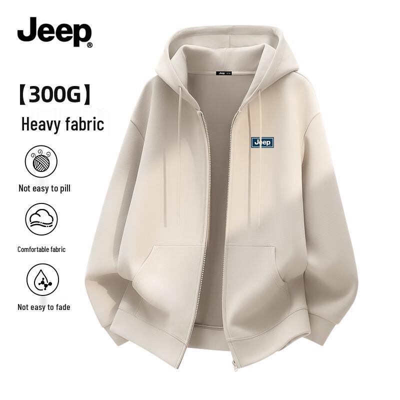 

JEEP Men s Heavyweight Knit Hooded Cardigan 2XL