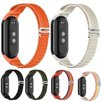 Nylon Strap for Mi Band 8 Smart Bracelet NFC Smart Watch Band Strap for Mi Band 9 for Xiaomi Smart Band 8 Strap Miband 8 Correa