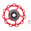 2PCS Aluminum Alloy Bike Rear Derailleur Wheel Mountain Bikes Derailleur Pulley  Cycling Parts