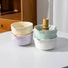 4-8PCS crystal Matcha Tea Set Matcha Ceramic Bowl, Food-Grade Whisk, Handmade Bamboo Tea Whisk, Tea Scoop Ceremony Diy Tools