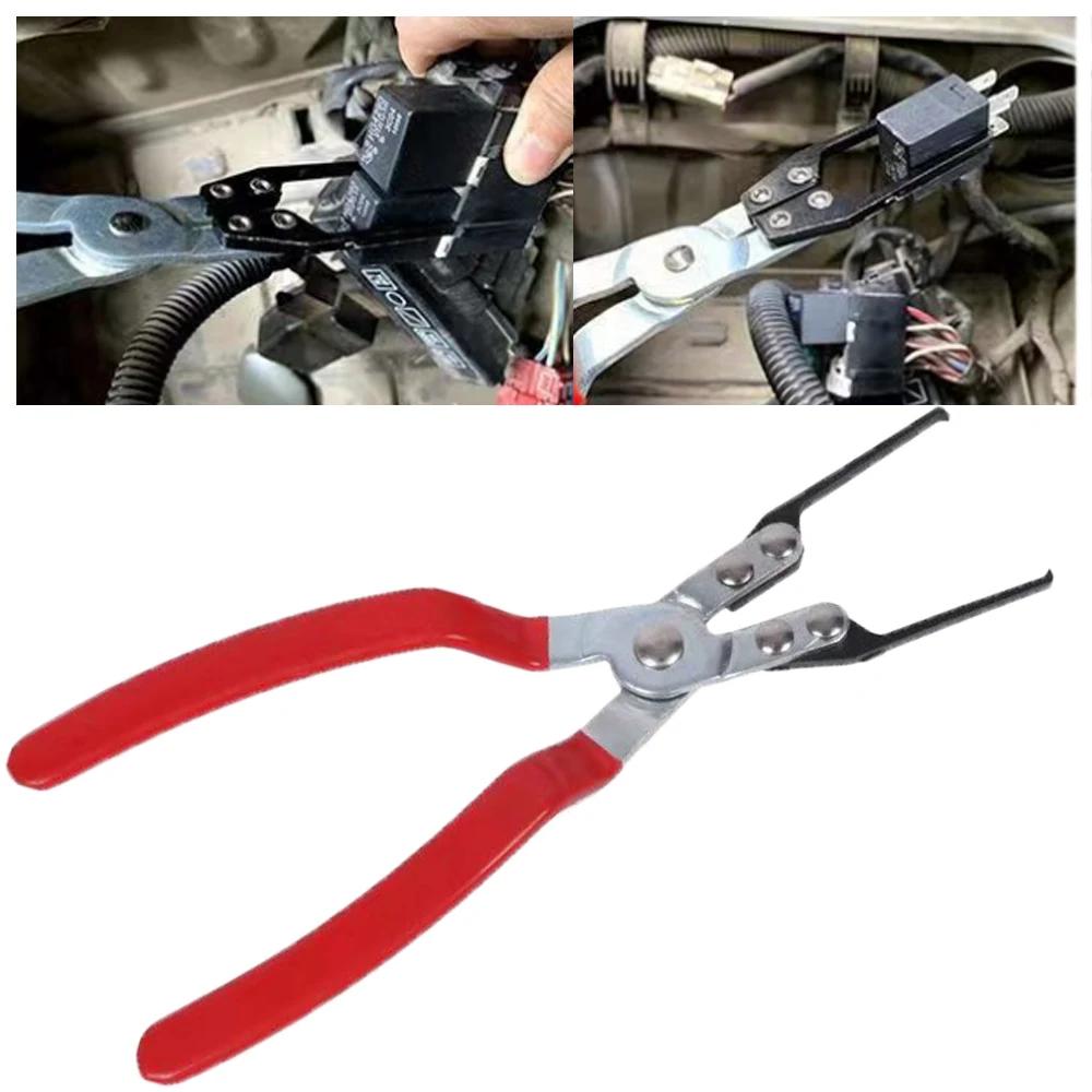 Hand Automotive Tools Universal Automotive Relay Fuse Puller Car Remover Pliers - Hand Tool for Car Repair Disassembly Clip