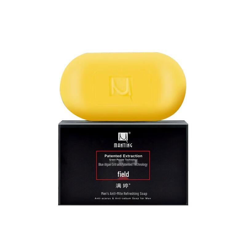MANTING Men's Anti-Mite Face & Body Soap