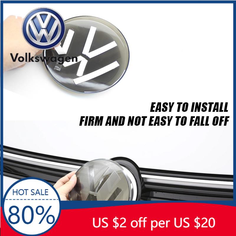 2026 Hot For VOLKSWAGEN VW NO ACC Car Logo Emblem Cover Hood Front And Rear Tail Mark Rear Badge Accessory For Volkswagen VW Gol