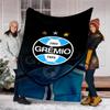Grêmio logo printed blanket—lightweight,soft,warm;versatile blanket all seasons—perfect as &air-conditioning throw,nap blanket