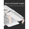 Ceiling Unit Central Air Conditioning Outlet Antidirect Blowing Air Guide Cover Ceiling Windshield