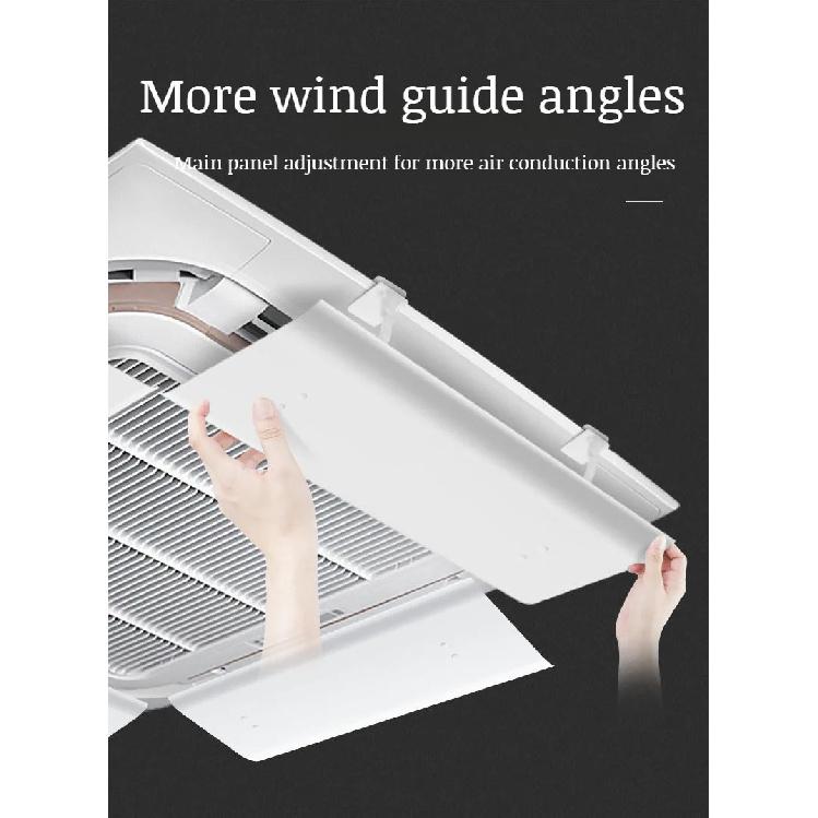 Ceiling Unit Central Air Conditioning Outlet Antidirect Blowing Air Guide Cover Ceiling Windshield