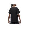 Jordan American Vintage Letter Print Round Neck Short Sleeve T-Shirt Men Tops Black DX9594-010