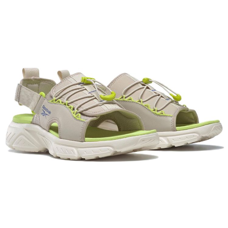 Reebok Hyperium Slides Casual Sandals Unisex Sandals Brown Green GV7081