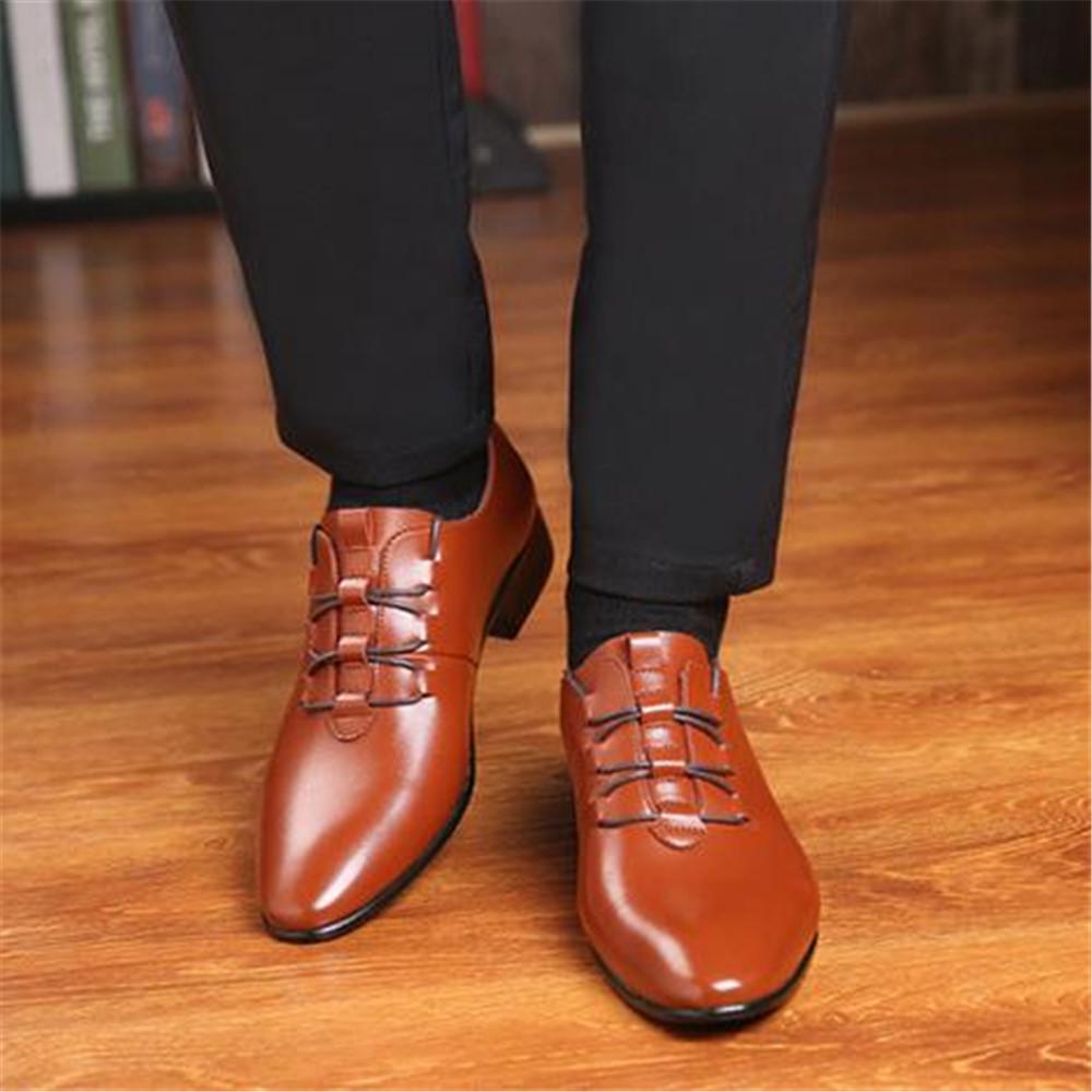 Wedding Lace-up Formal Dress Shoes 