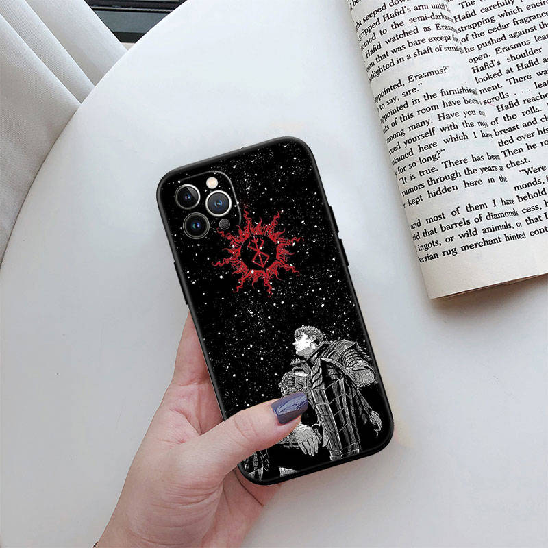 IR1 Berserk Guts Case for Samsung A06 A35 A25 A24 A15 A05S A05 M55 M35 M15 A02 A12 A13 A10 A16 A20 A30 A22 A31 A32 A33 A42 A50