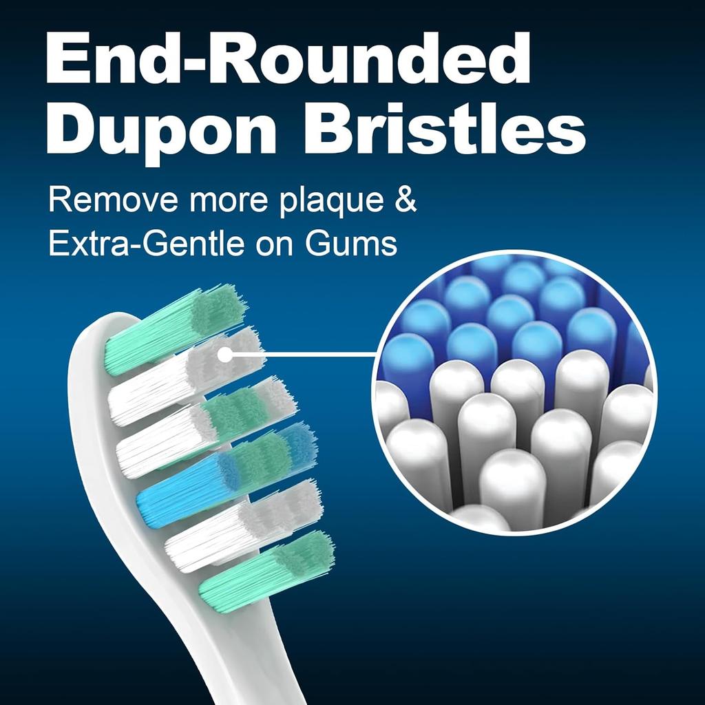 Replacement Toothbrush Heads for Philips Replacement Heads, 10 Pack, Electric Tooth-Brush Head Compatible with