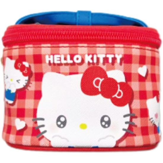 Hatakeyama Shoji Sanrio Mini Mini Vanity Pouch Face Hello Kitty Red Cosmetic Pouch Mini Pouch Access B0GRVG9Y8Z