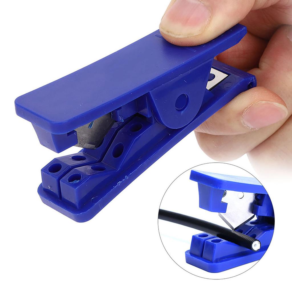 2PCS RL202 Plastic Mountain Bike Tubing Cutter Bicycle Brake Pipe Hose Scissors Tool