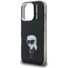 Karl Lagerfeld IML Aquarelle Karl & Logo Case for iPhone 16 Pro Black
