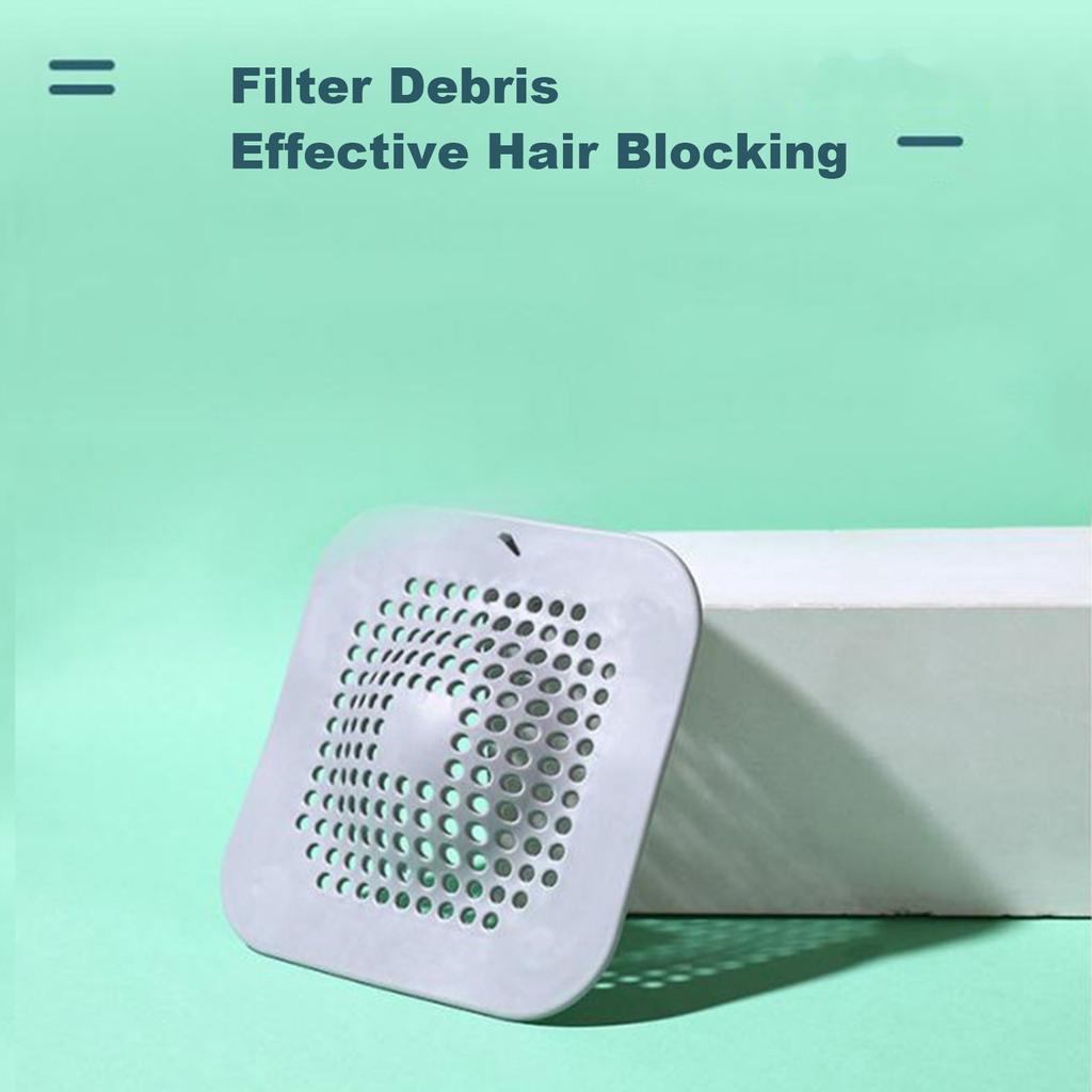 Kitchen Sink -Blocking Filter Household Bathroom Oval Suction Cup Floor