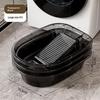 Laundry Basin With Washboard Integrated Household Plastic Wash Basin Multifunctional Laundry Basin For Clothes Dorm Hand Washing