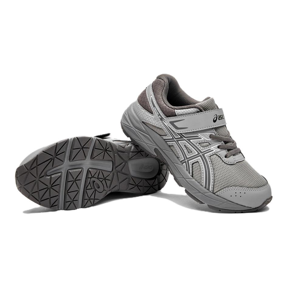 Asics Contend Ac Ps Comfortable Breathable Low Top Kids Running Shoes Kids Running Shoes Gray 1014A320-021