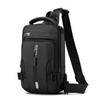 Sports Backpack Multipurpose Large Capacity Casual Fashionable Men Travel Backpack for Sports Travel Business Black