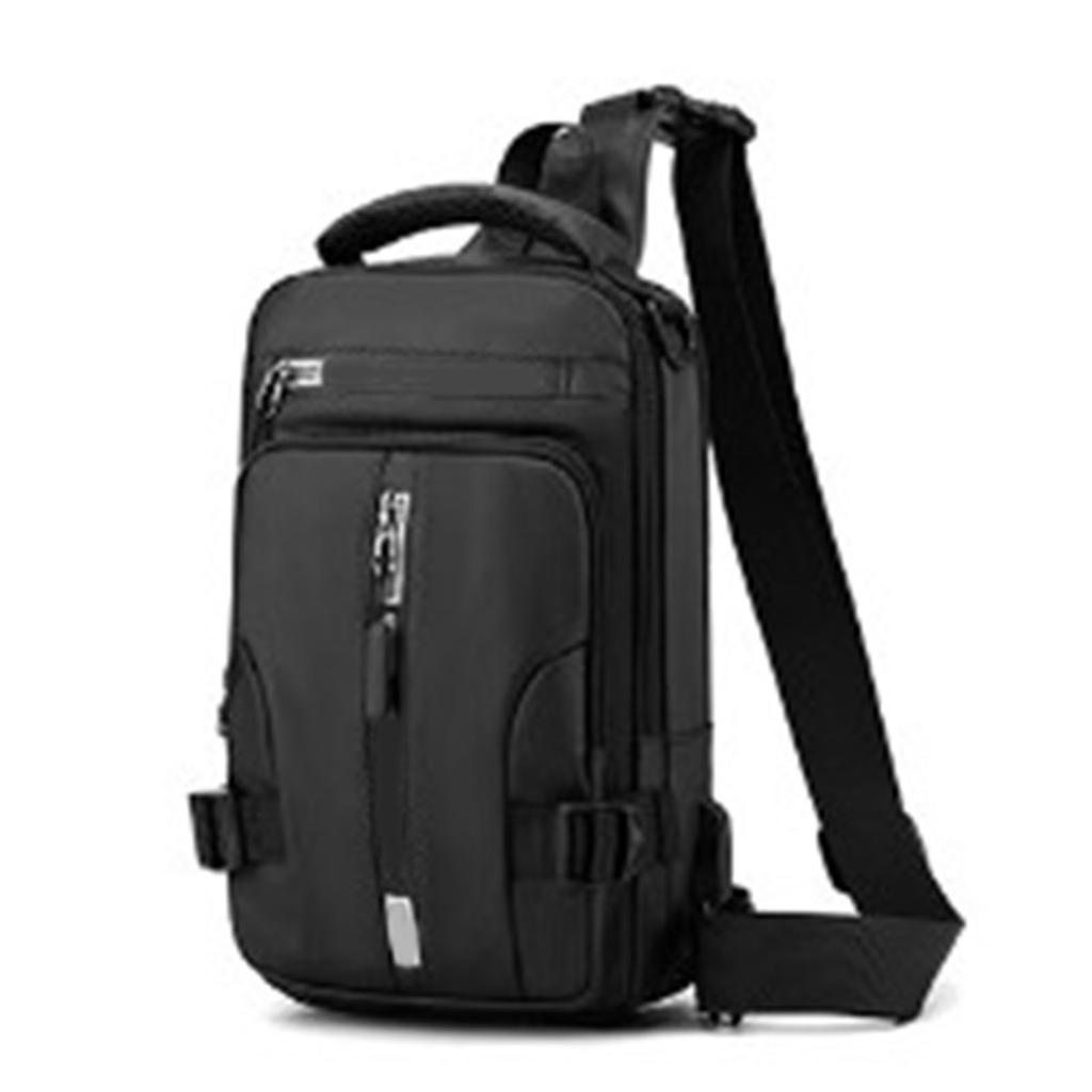Sports Backpack Multipurpose Large Capacity Casual Fashionable Men Travel Backpack for Sports Travel Business Black