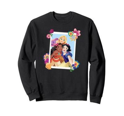 Disney Prinzessin Rapunzel, Moana, Schneewittchen Polaroid Sweatshirt