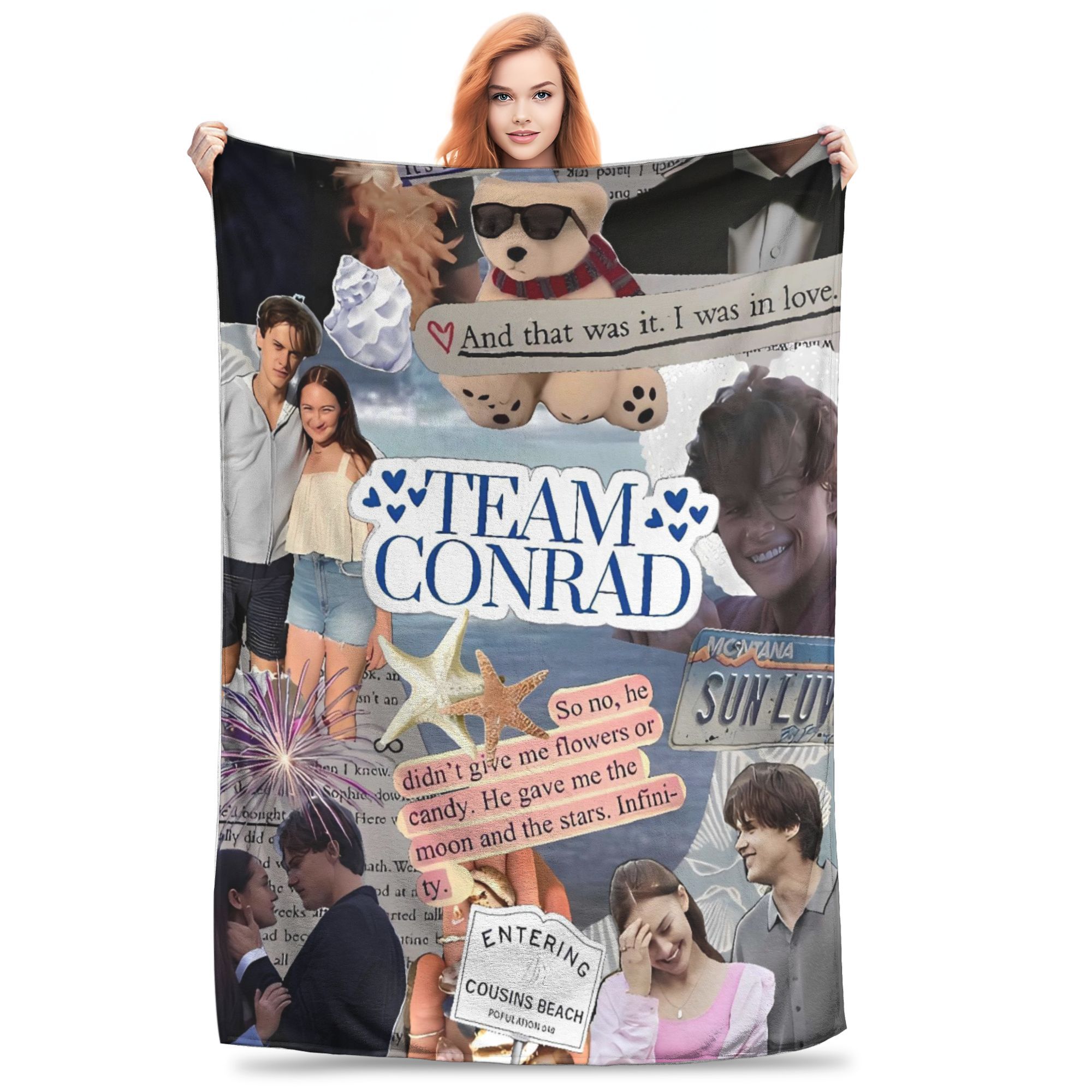 

Cousins Beach Team Conrad The Summer I Turned Pretty Plush Blanket Boy Girl For Couch Chair Super Warm Custom Quality Bedspread 100x150cm