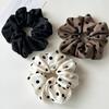 Modă 11cm Scrunchies Drăguțe cu Puncte din Satin Elastice Benzi de Cauciuc pentru Păr pentru Femei Fete Inel de Păr Coadă de Păr Ornament Accesorii de Păr