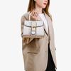 VEZFAA 2025 New Style Trendy Horseshoe Buckle Women's Bag Genuine Leather Saddle Bag High-grade Cowhide Handbag Kelly Bag Shoulder Messenger Bag