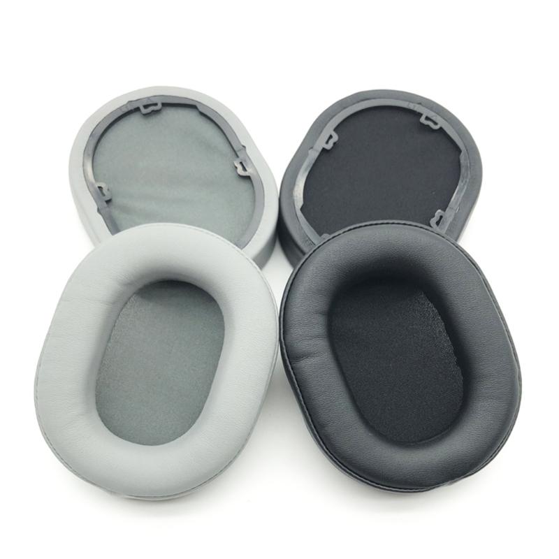 Soft Sponge Replacement Ear Cushions for HS55 Professional Gaming Headset Enhances Comfort Durability Easy Installation