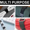 5/10Pcs Reusable Hook and Loop Straps Fastening Cable Ties Cable Straps Nylon Securing Wire Cord Ties Organizer Fastener Tape