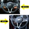 ABS Carbon Fiber Style Car Steering Wheel Cover Trim For Alfa Romeo Giulia 2017 2018  Interior Accessories