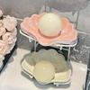 1 Stk. Muschel Seifenschale Seifenkiste Aufbewahrungsregal Toilette Lochfrei Entwässerung Seifenkiste Badezimmerzubehör Toilette Schmuckaufbewahrungsregal