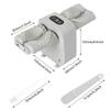 Leak Proof USB Powered Dumpling Maker Machine Duals Head Designs Professional Kitchen Helper For Daily Use