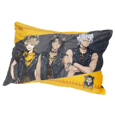 Moripiro Twisted Wonderland Kissenbezug Savanaclaw Gelb 43cm x 63cm Disney Offizielle Charakterartikel Twisted Wonderland Mikrofaser Kissen