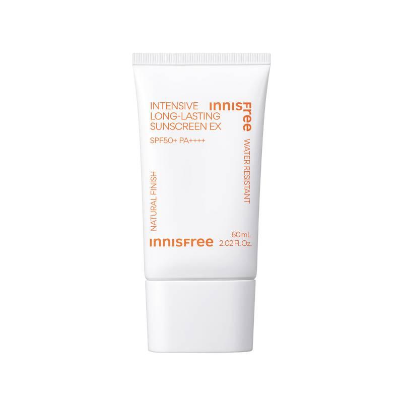 Innisfree lotion, waterproof, anti-sweat, anti- , refreshing, oily mixed skin type, UV long-lasting sunscreen SPF50-UV long-lasting sunscreen 60ml фиолетовый