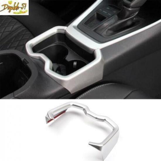 Matte Interior Front Water Cup Holder Cover Trim For Toyota RAV4 -