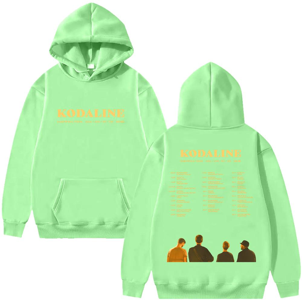Kodaline Band Farewell Tour 2026 Felpe Manica Lunga Moda Pullover Donna Uomo High Street Estetica Felpe Abbigliamento