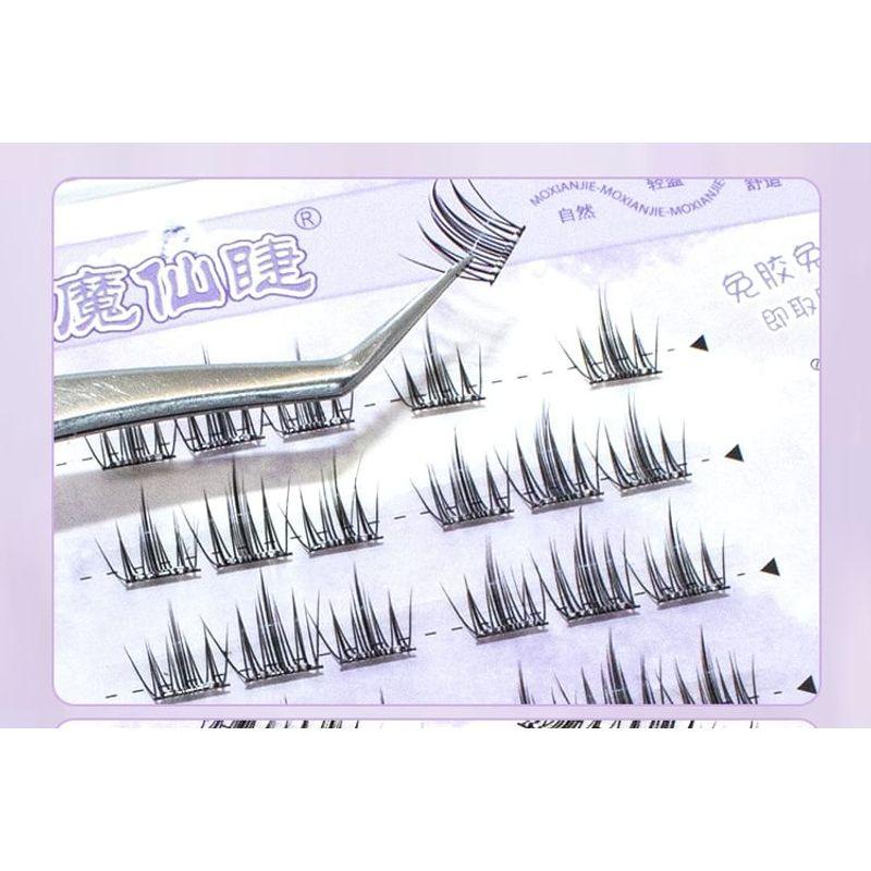 LuxeFlutter - Kleberfreie Wimpern-Cluster