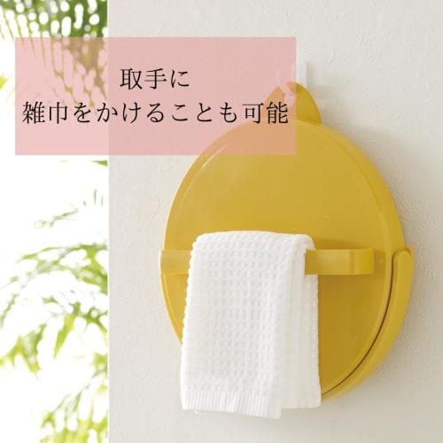 ISETO Folding Soft Bucket (with Lid), Yellow, 8L, 32.8cm W x 30.0cm D x 8.1-25.7cm H, Made in Japan, Heat Resistant (100C), Disaster Preparedness, Fo