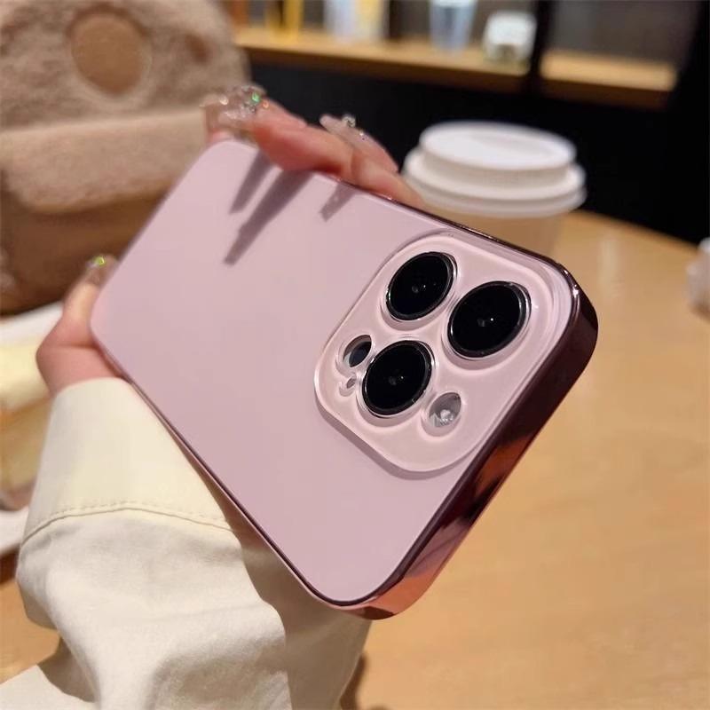 Applicable To Apple IPhone16promax Mobile Phone Case New 15 Matte Anti Fall 14 Electroplating AG Original Ultra Thin Model