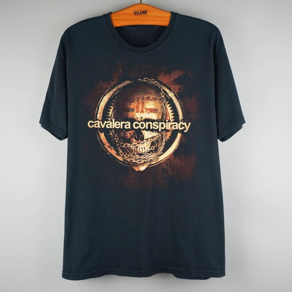 

Винтажная футболка Cavalera Conspiracy 2010-х Unisex Все размеры BO274 Унисекс футболка XXL