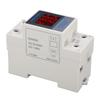 Voltage Current Meter Din Rail Double Display Display Monitor Single Phase Household with