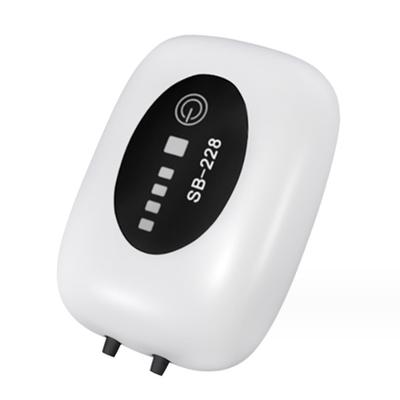 Aquarium Air Oxygen Pump Fish Tank Bubbler Lithium Battery Quiet Operation Durable and Portable Design Automatic Start-up Ideal