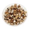 160 End Caps Jewelry Iron 10mm Cord Cap Findings Golden