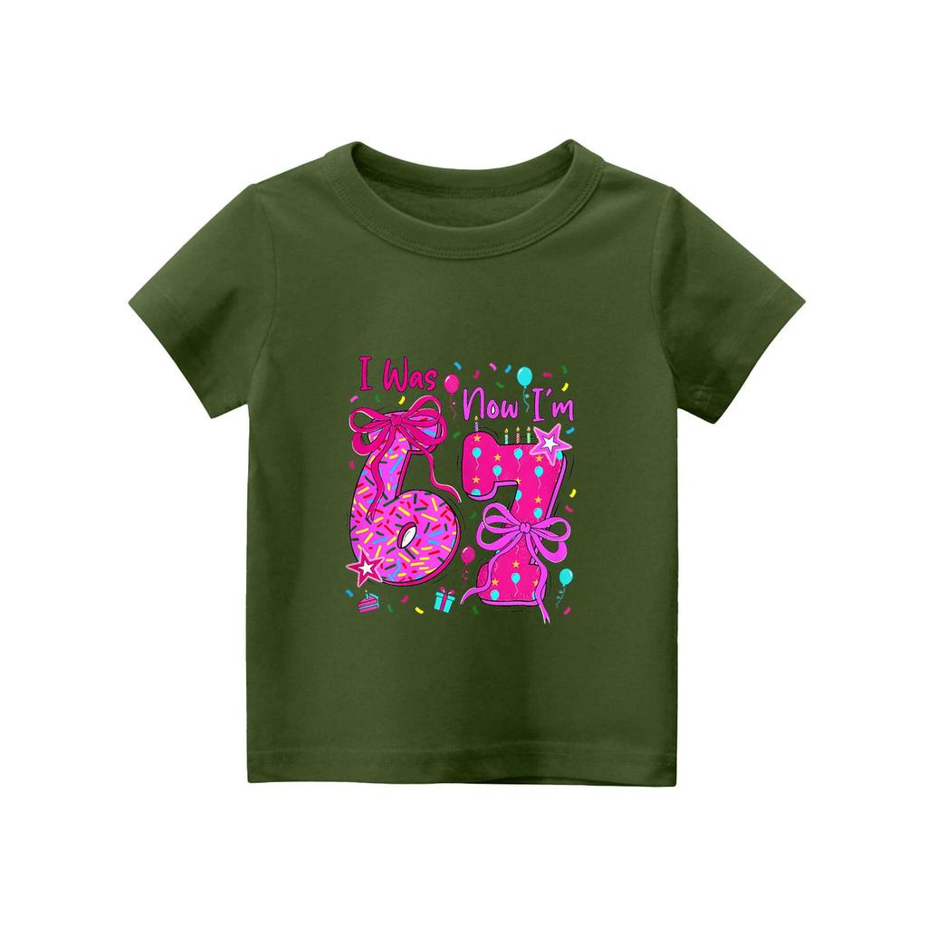 St. St. Patrick's Day Kleinkind Mädchen Junge T-Shirts Kinder Oberteil Jungen und Mädchen Bedrucktes Kurzarm-T-Shirt