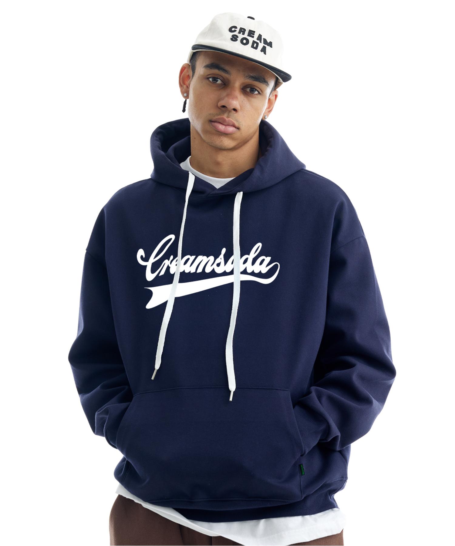 Cream Soda Lab Authentic Logo Hoodie Navy M(1)