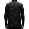 Winter Men's Trendy Printed Long Sleeve Shirt Business Casual